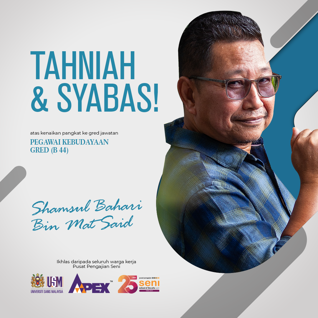 Poster Ucapan Tahniah dan Syabas En Shamsul