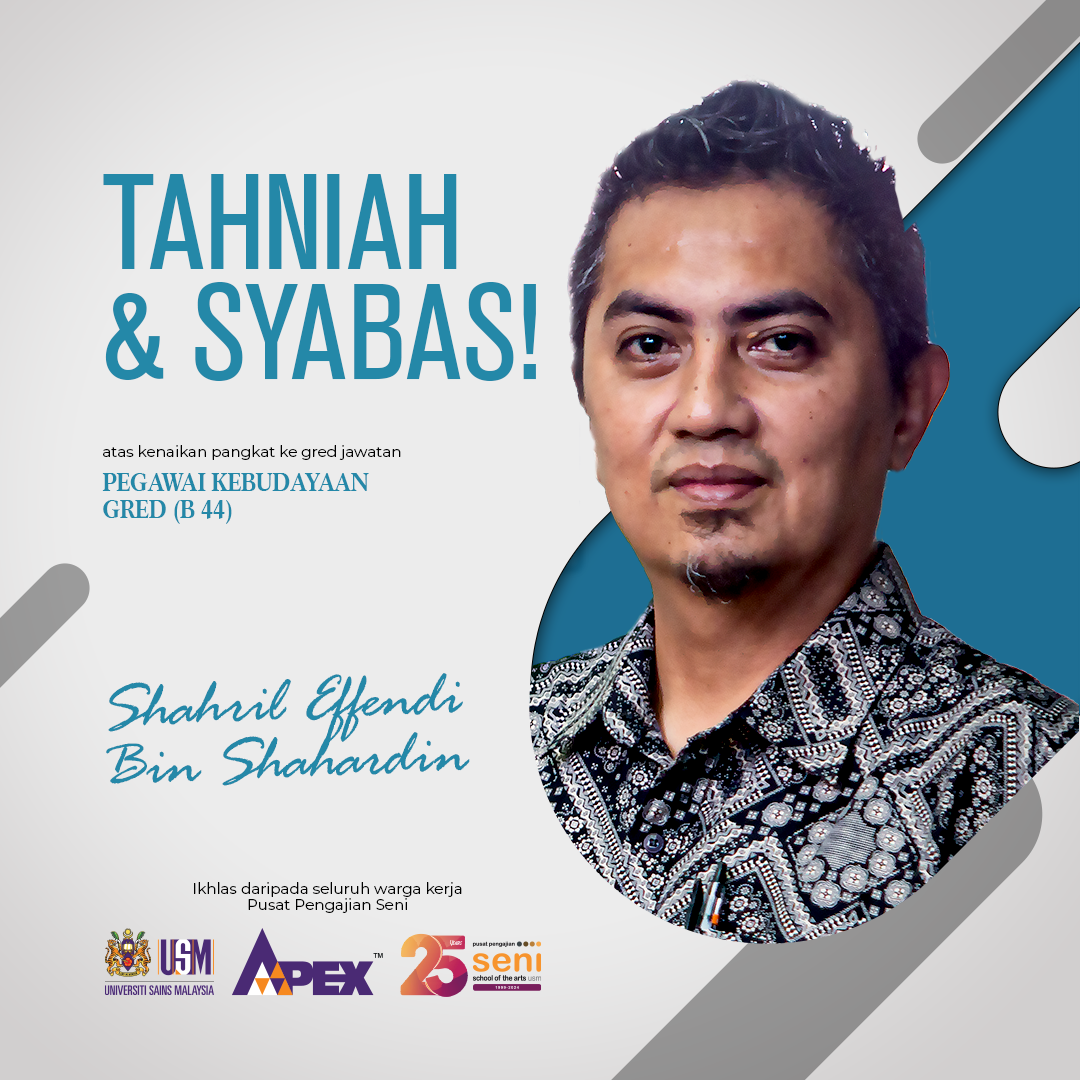 Poster Ucapan Tahniah dan Syabas Shahril